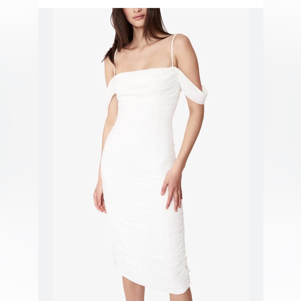 Bardot Vivienne Ruched Midi Dress